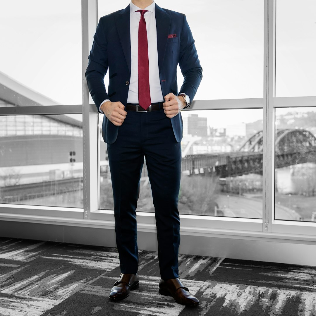 Professional portrait of a businessman in a suit